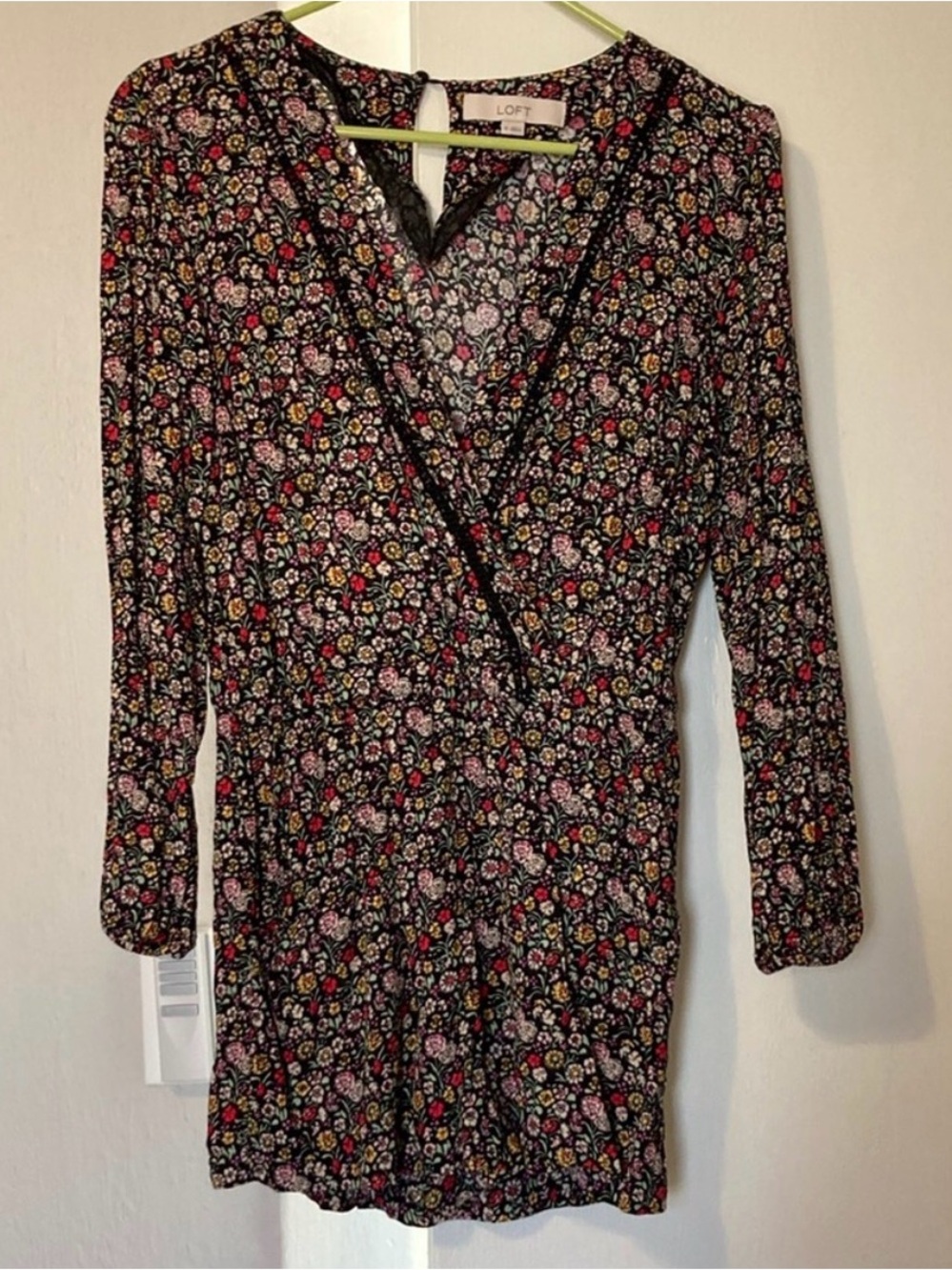 LOFT Floral Romper